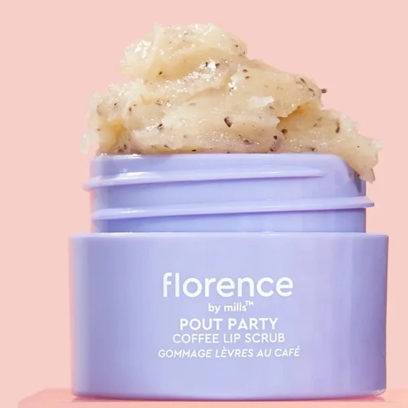 NWT florence by mills Pout Party Coffee Lip Scrub - Picture 1 of 5